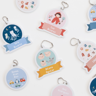 Llaveros personalizados